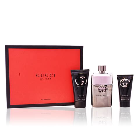 coffret parfum gucci homme|gucci guilty parfum homme.